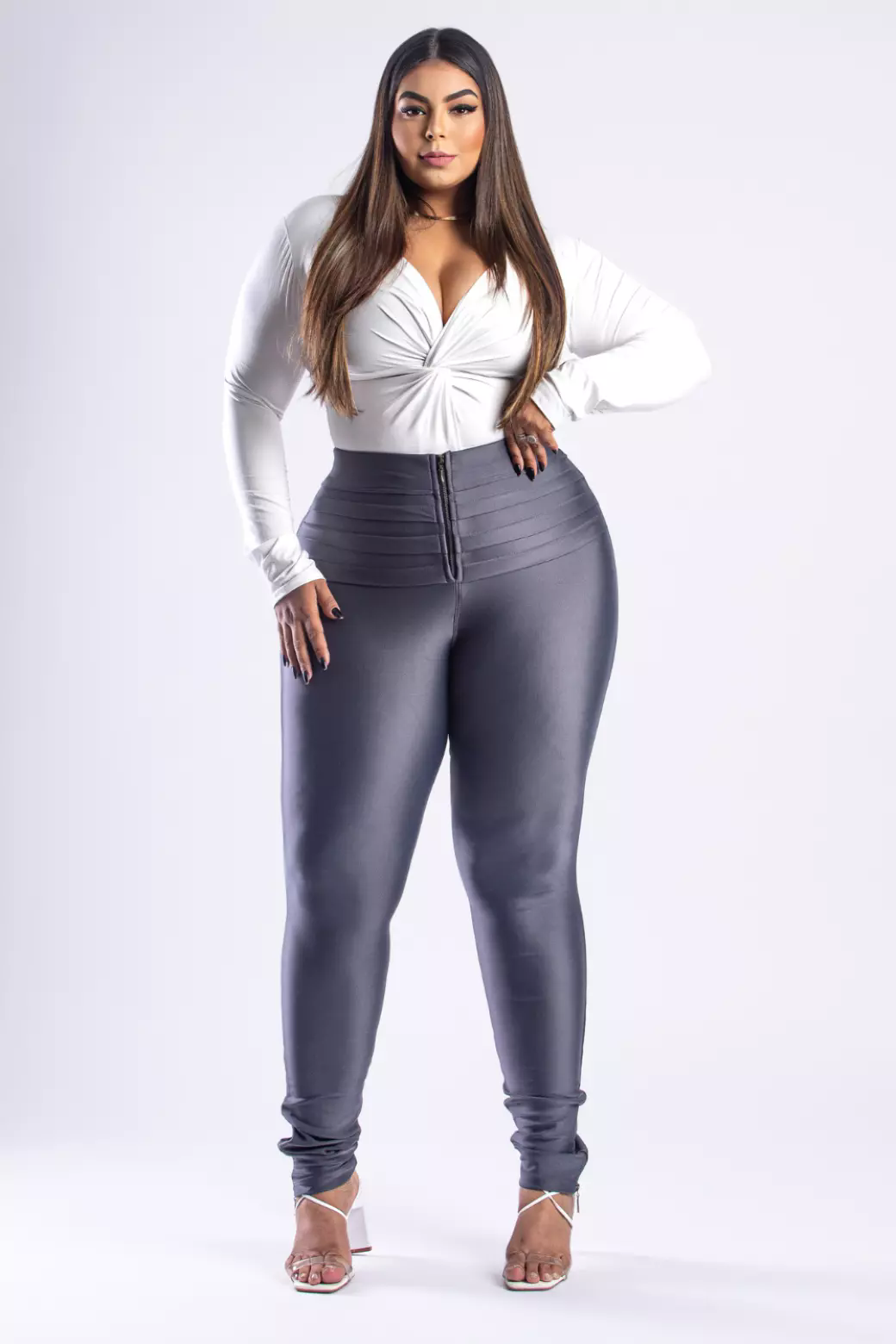 CALÇA SKINNY PLUS SIZE RITA